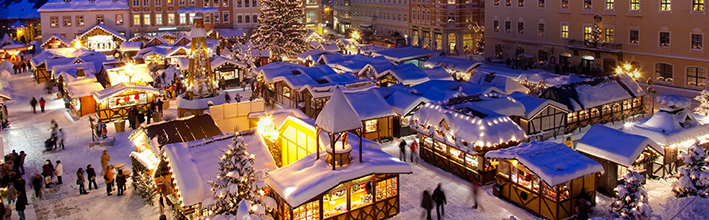 Père Noël et décorations de Noël des villes en direct!